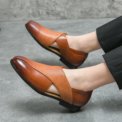 Mocassins en cuir véritable Panache