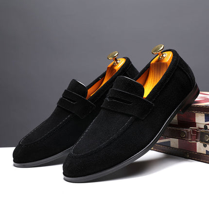 Mocassins en daim Pelle Italiana