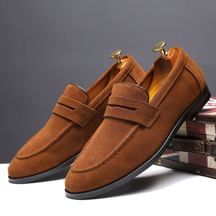 Mocassins en daim Pelle Italiana