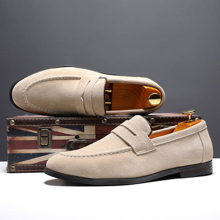 Mocassins en daim Pelle Italiana