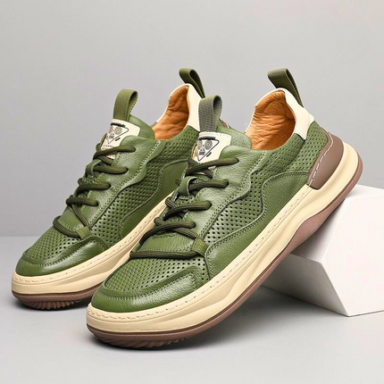 Lusso Italiana Genuine Leather Sneakers