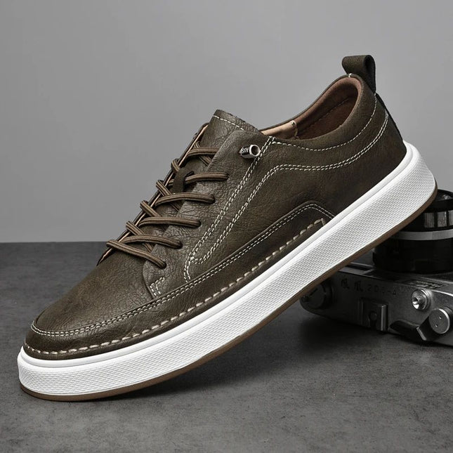 Zyver Genuine Leather Sneakers