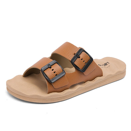 Sedona Leather Slides