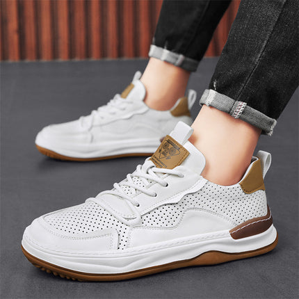 Lusso Italiana Genuine Leather Sneakers