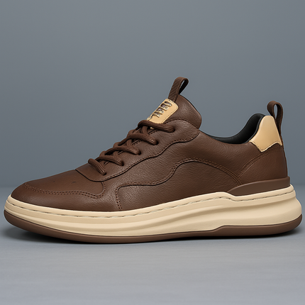 Nero Italiana Genuine Leather Sneakers