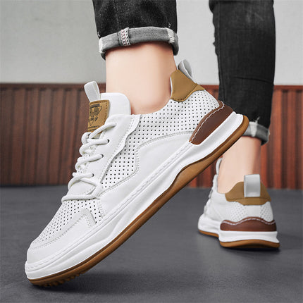 Lusso Italiana Genuine Leather Sneakers