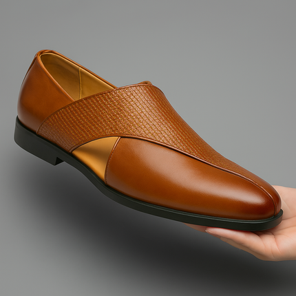 Mocassins en cuir véritable Panache