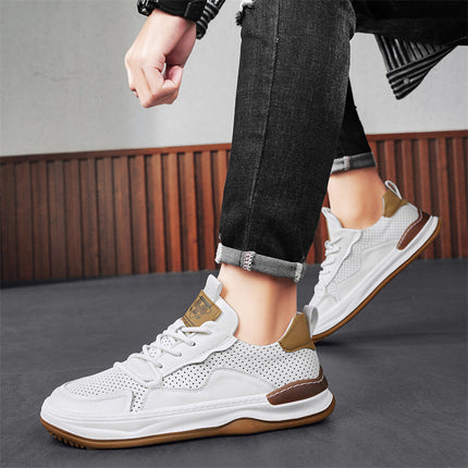 Lusso Italiana Genuine Leather Sneakers