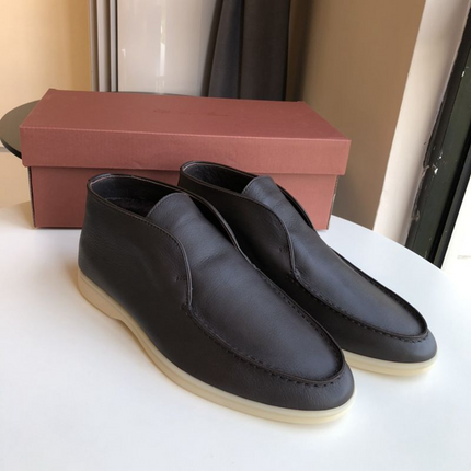 Mocassins en cuir Merlot