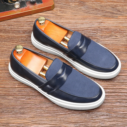 Mocassins en cuir véritable Lusso