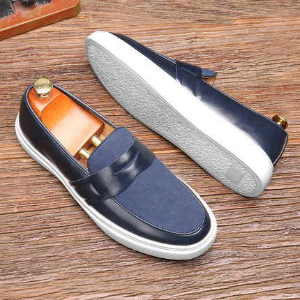 Mocassins en cuir véritable Lusso