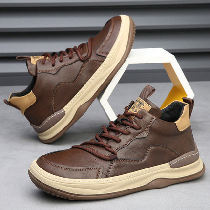 Arturo Italiana Leather Sneakers