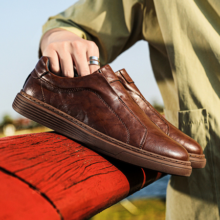 Noble Italiana Leather Sneakers
