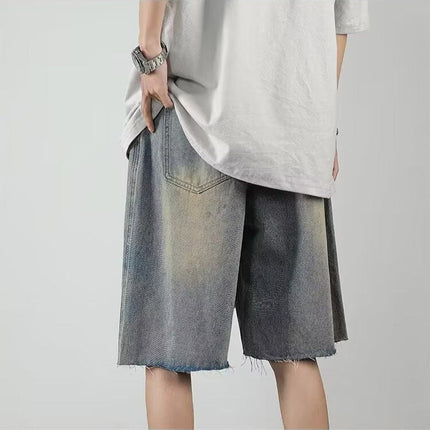 Sonic Fringe Denim Shorts
