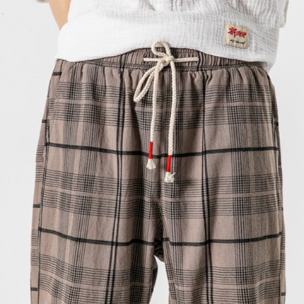WabiSabi Bold Check Pants