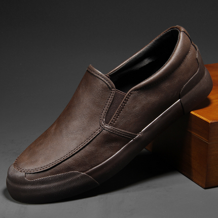 Chelsea Leather Slip-On Sneakers