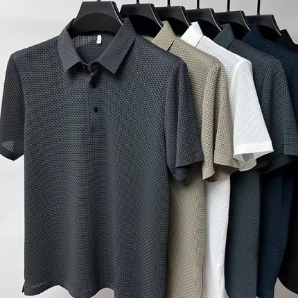 Bracciano Premium Silk Polo Shirt