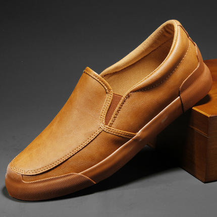 Chelsea Leather Slip-On Sneakers