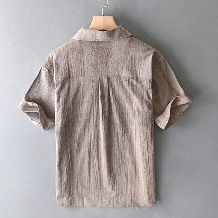 Hudson Linen Polo Shirt