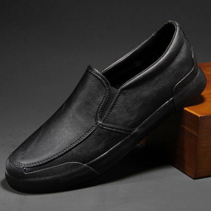 Chelsea Leather Slip-On Sneakers