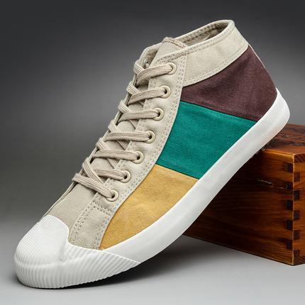 Gallagher Hi-Top Canvas Sneakers