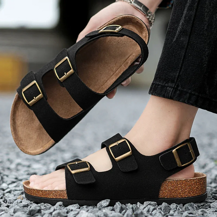 Roma Lite Suede Sandals