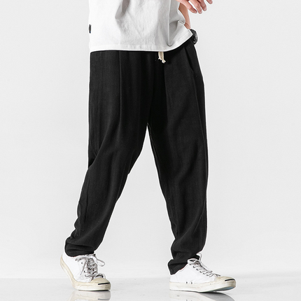 Nikolai Relaxed Linen Pants
