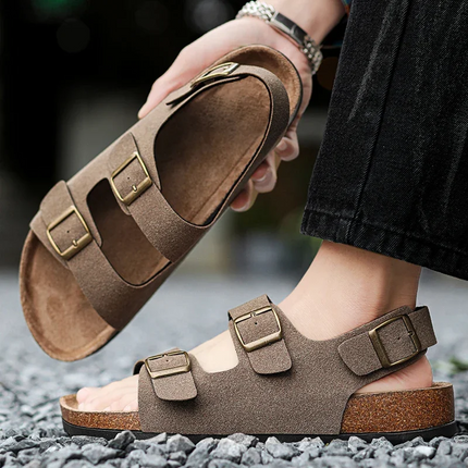 Roma Lite Suede Sandals