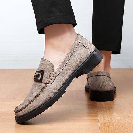 Mocassins en cuir véritable Marcelo