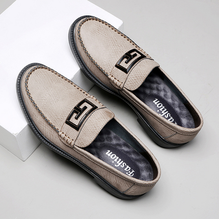Mocassins en cuir véritable Marcelo