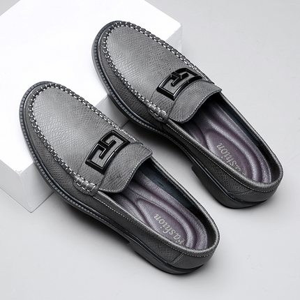 Mocassins en cuir véritable Marcelo