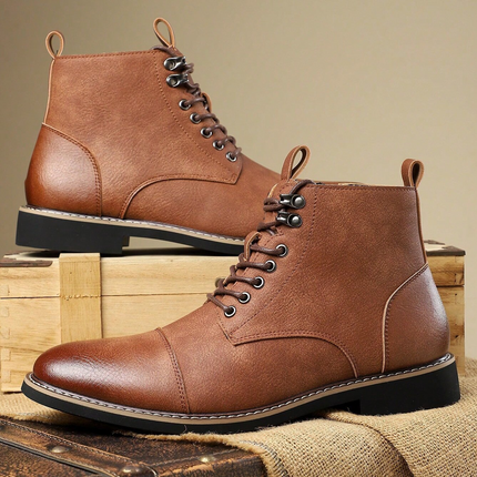 Hawkcrest Genuine Leather Boots