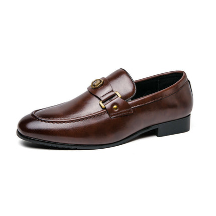 Mocassins en cuir véritable italien Milan