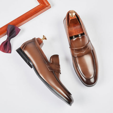 Mocassins Penny en cuir italien
