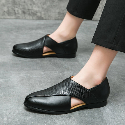 Mocassins en cuir véritable Panache
