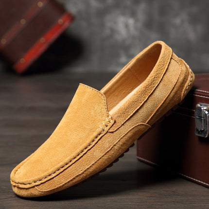 Mocassins en daim italien Romano
