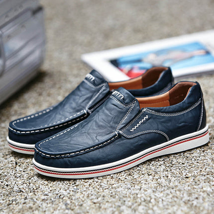 Mocassins en cuir véritable Maverick