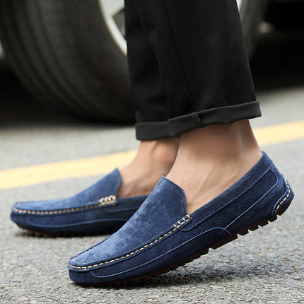Mocassins en daim italien Romano