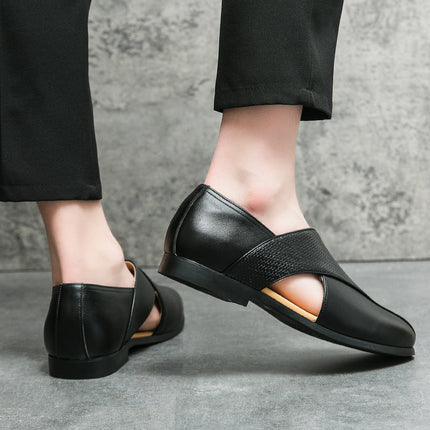 Mocassins en cuir véritable Panache
