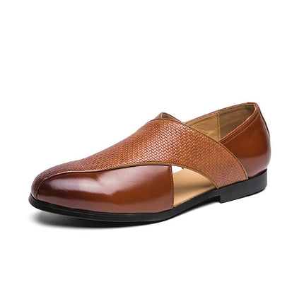 Mocassins en cuir véritable Panache