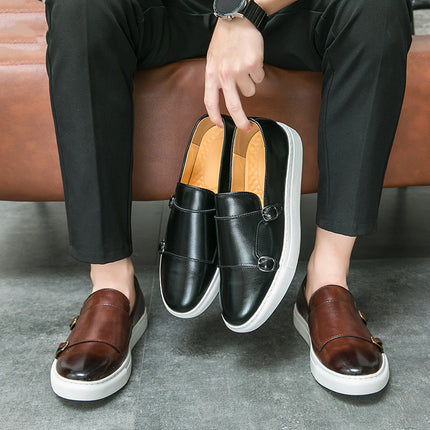 Mocassins en cuir véritable Milano