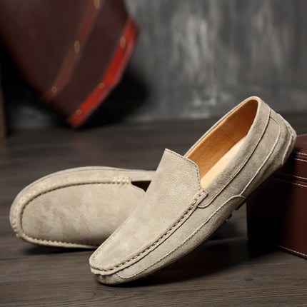 Mocassins en daim italien Romano