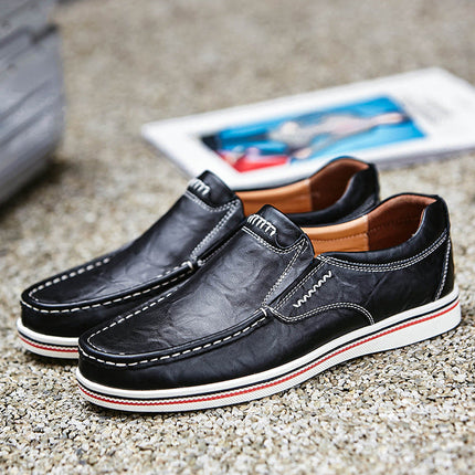 Mocassins en cuir véritable Maverick