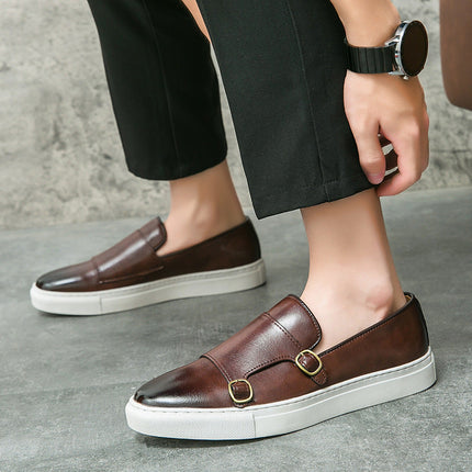 Mocassins en cuir véritable Milano