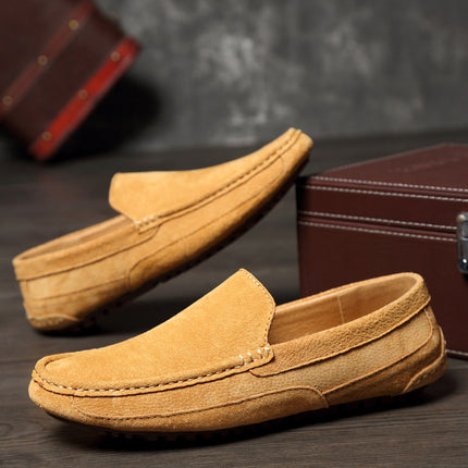 Mocassins en daim italien Romano