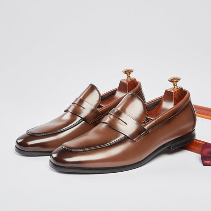 Mocassins Penny en cuir italien