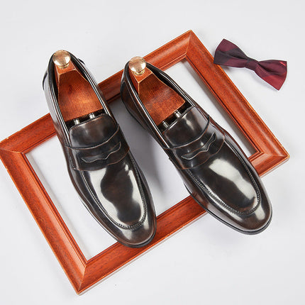 Mocassins Penny en cuir italien