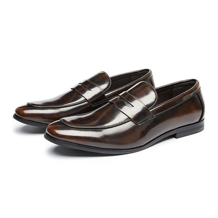 Mocassins Penny en cuir italien