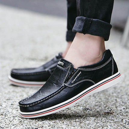 Mocassins en cuir véritable Maverick