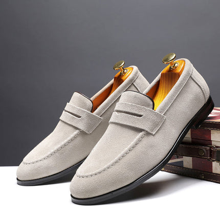 Mocassins en daim Pelle Italiana